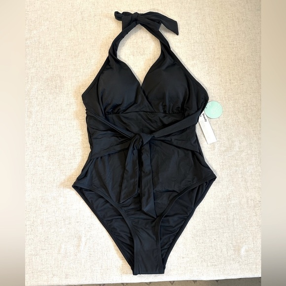 Beautikini One Piece Swimsuit Size Large - Picture 1 of 4